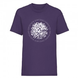 XILEMA t-shirt violet enfants