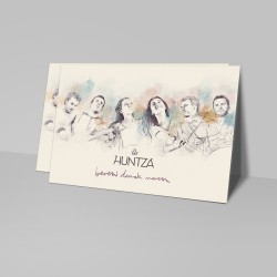 Huntza postcard